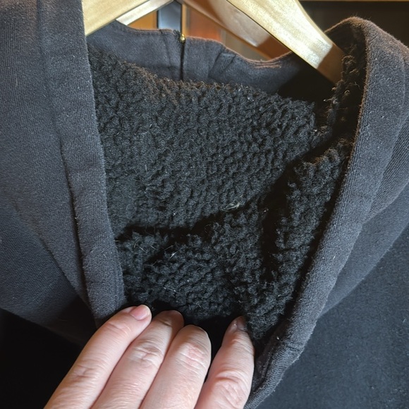 WRANGLER WORKWEAR SHERPA LINED HOODED SWEATSHIRT BLACK SIZE LARGE - Picture 13 of 13